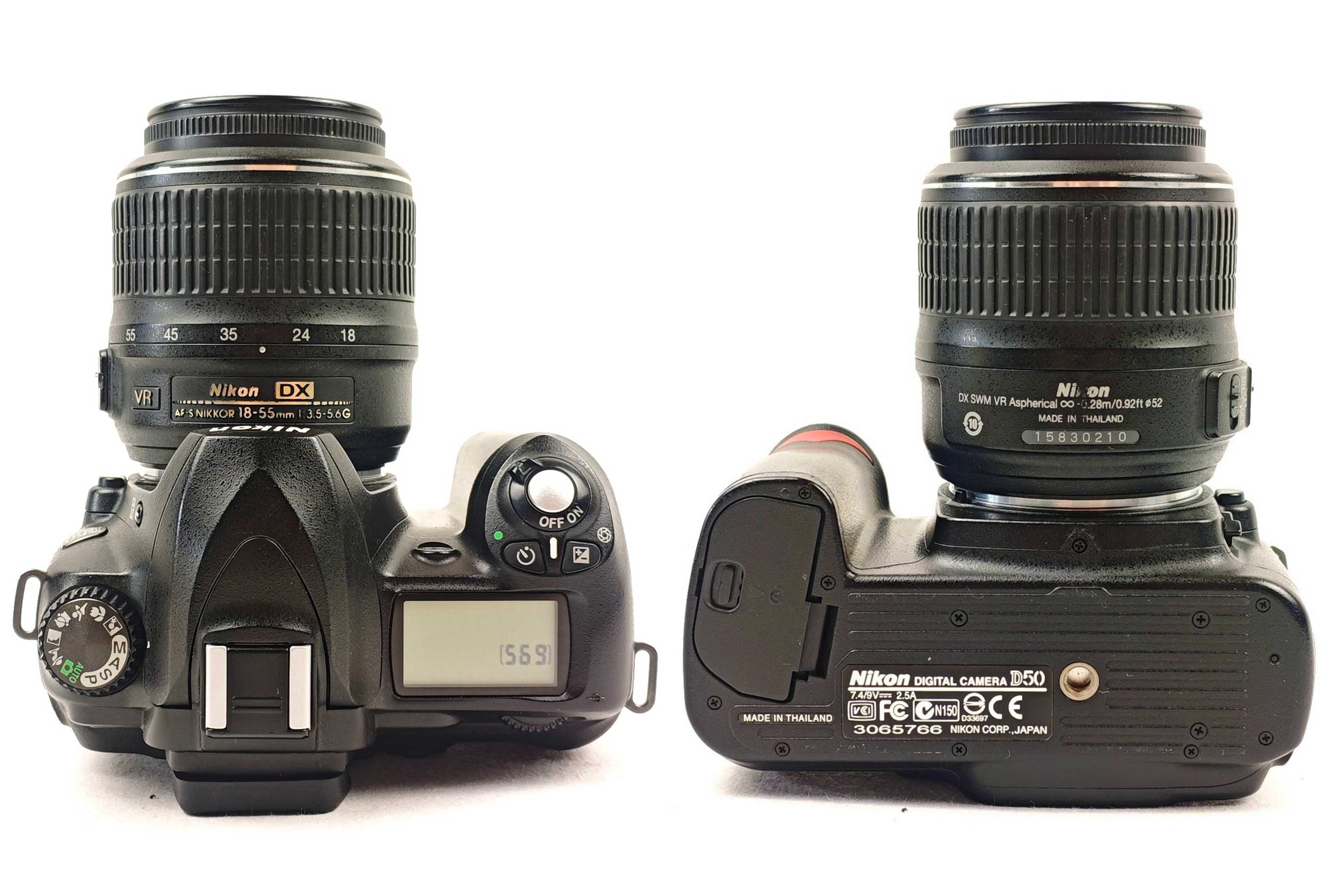 Дзеркальний фотоапарат Nikon D50 KIT 2Gb [CCD матриця/викрутка]