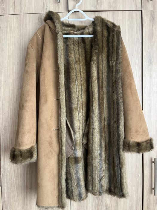Kożuch damski rozmiar XXL