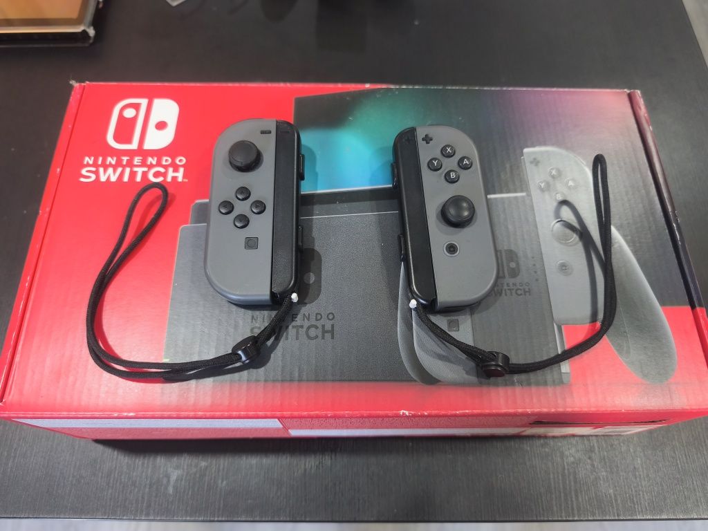 Switch V2 Completo | Cartão 128GB + Cartas Amiibo + Extras