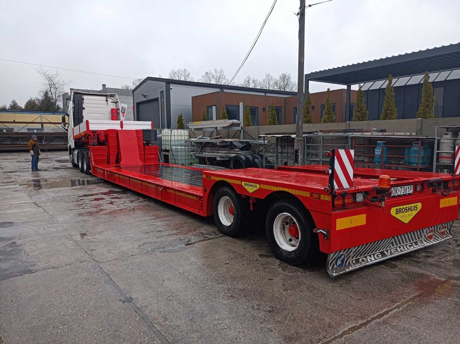 Naczepa Niskopodwoziowa Broshuis 2 ABD - Tiefbett