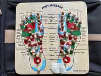 Massajador de pés pontos de acumpunctura