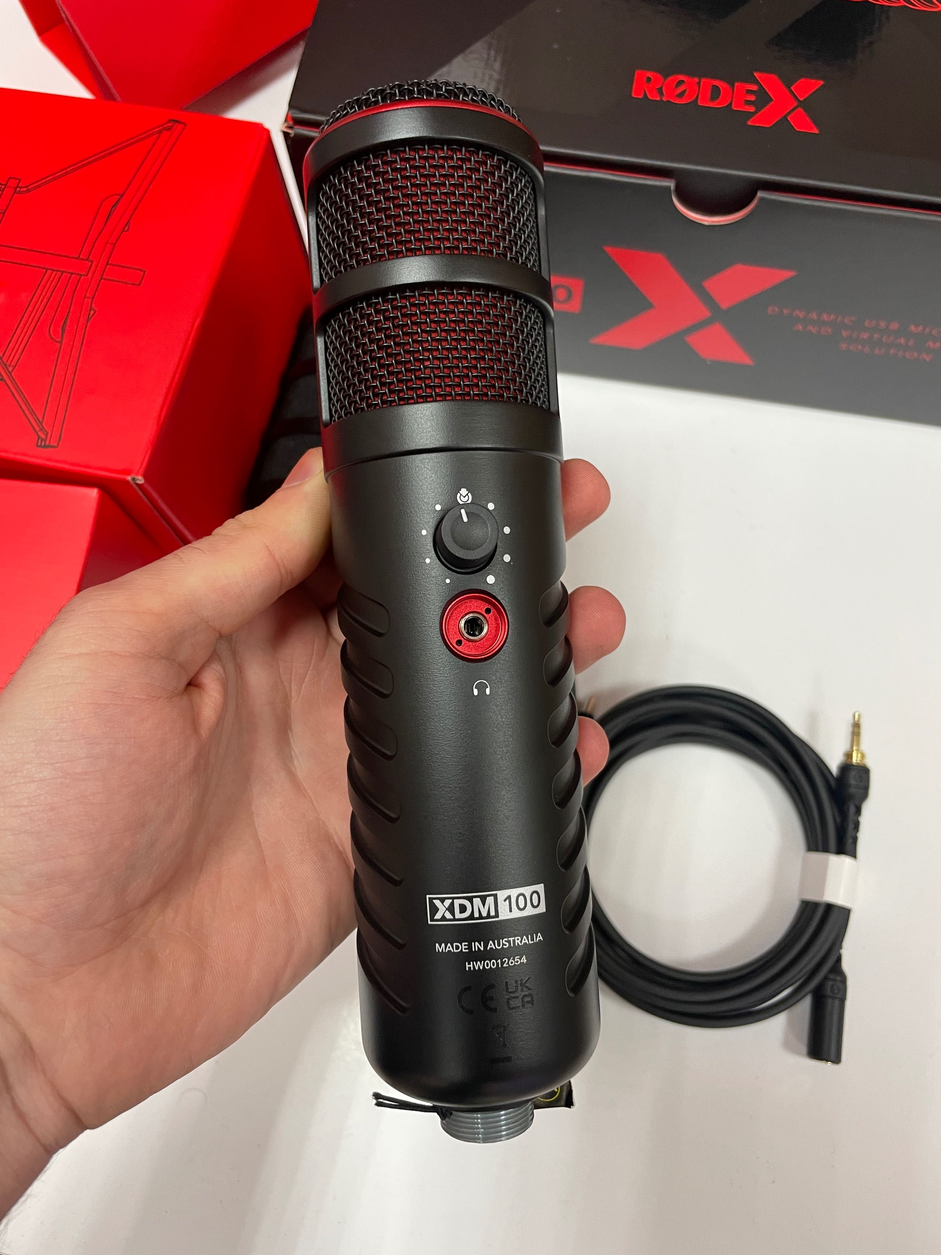 Мікрофон студійний для стрімінгу подкастів Rode XDM-100