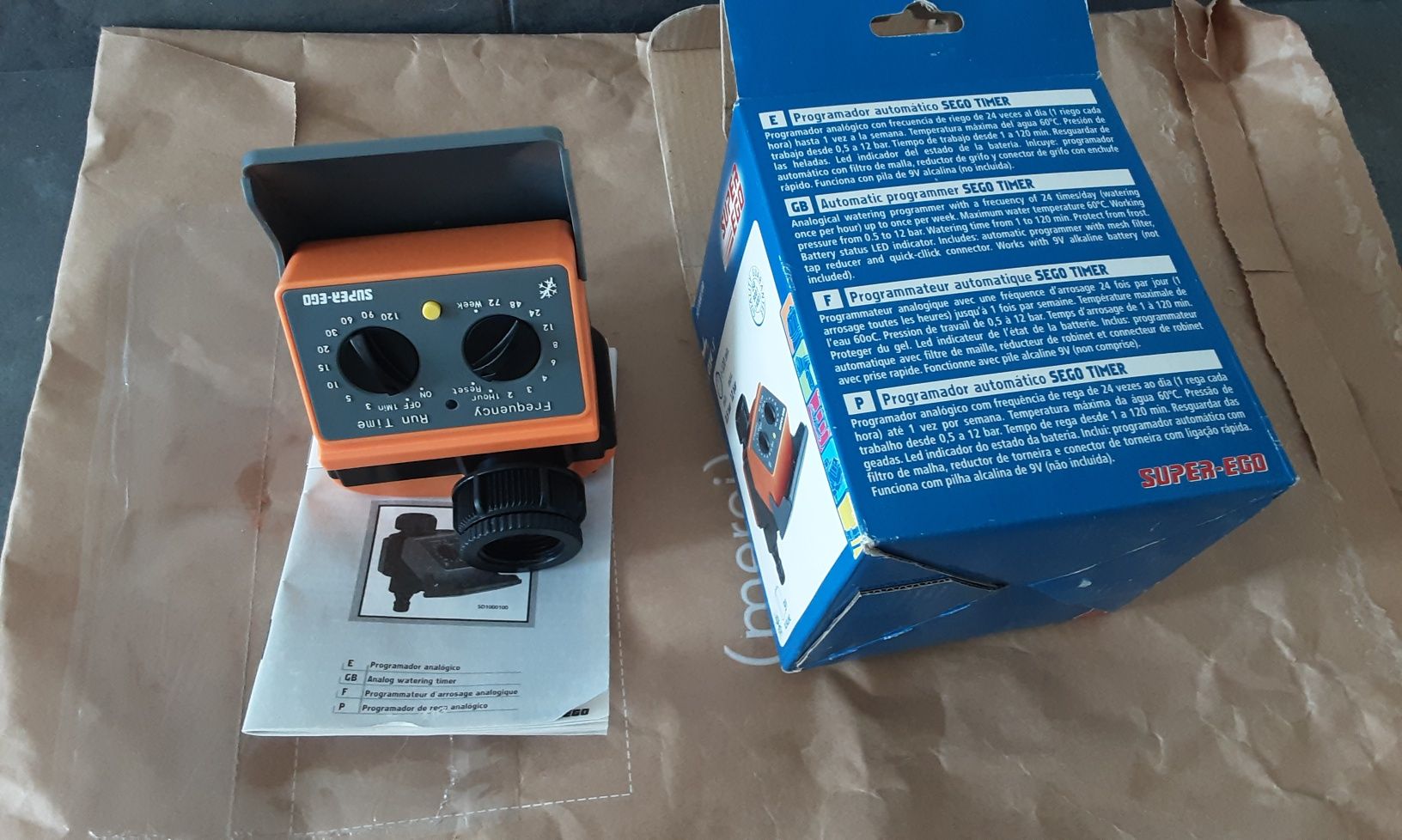 Programador de rega automatico SEGO TIMER