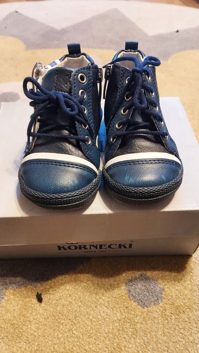 Trzewik, buty chłopięce jesienne Kornecki r. 21 skóra