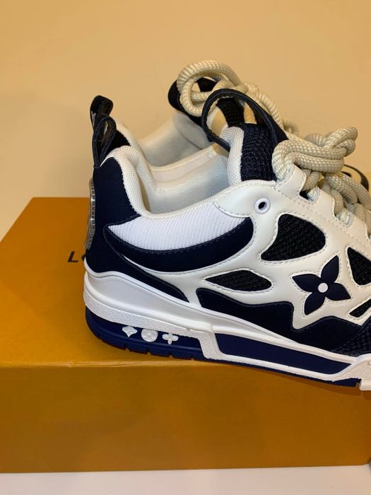 Sneakers Louis Vuitton Skate Marine/White 43 (9)