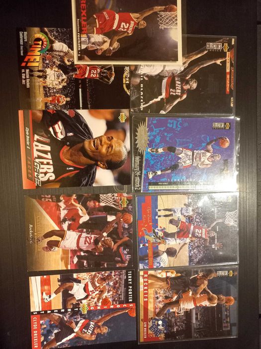 Karty NBA,  Drexler ( 17 szt )