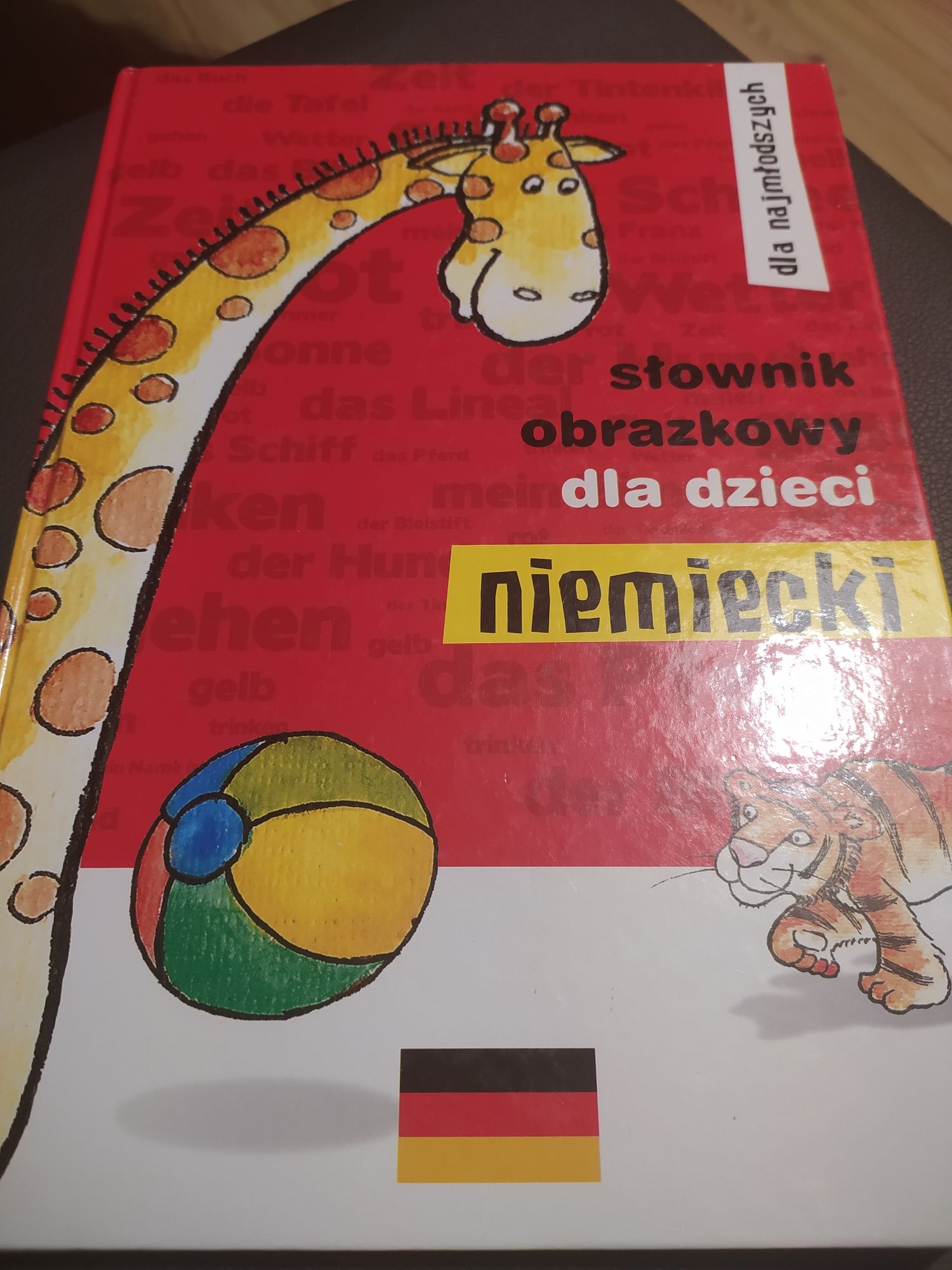 Słownik obrazkowy dla dzieci NIEMIECKI dla najmłodszych LEKTORKLETT