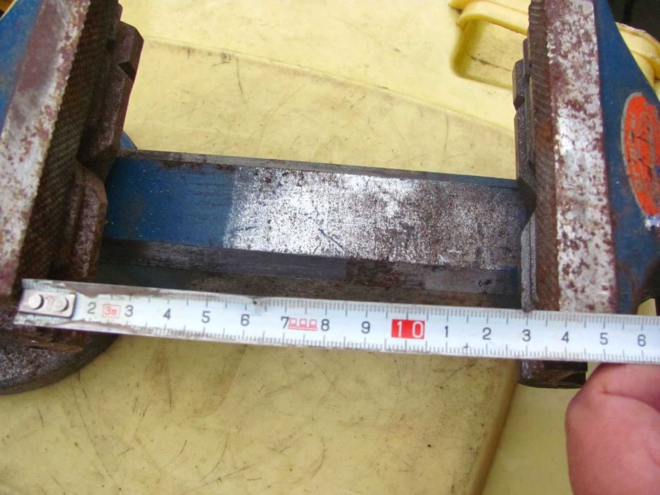 Niemieckie Imadło warsztatowe ślusarskie Matador + dodatkowe szczęki