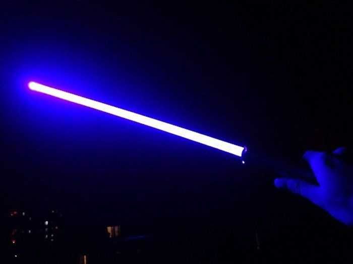 Laser Wskaźnik Niebieski Blue Pointer Przepala Najmocniejszy Wypala
