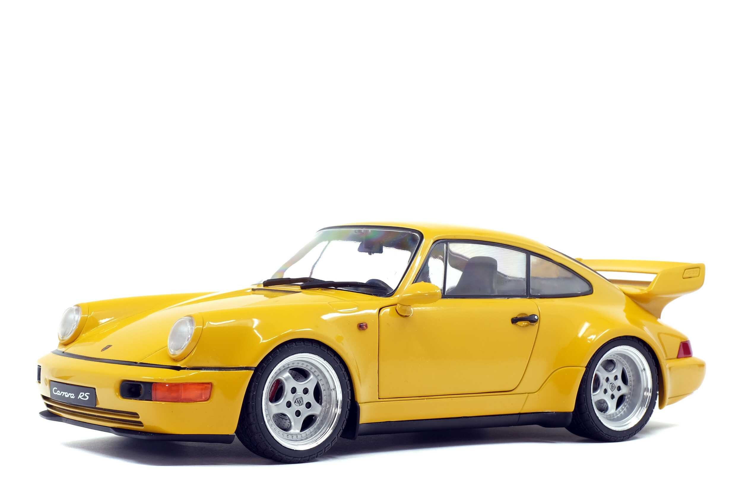 Porsche 911 (964) Carrera 3.8 RS 1990 Yellow Solido 1:18