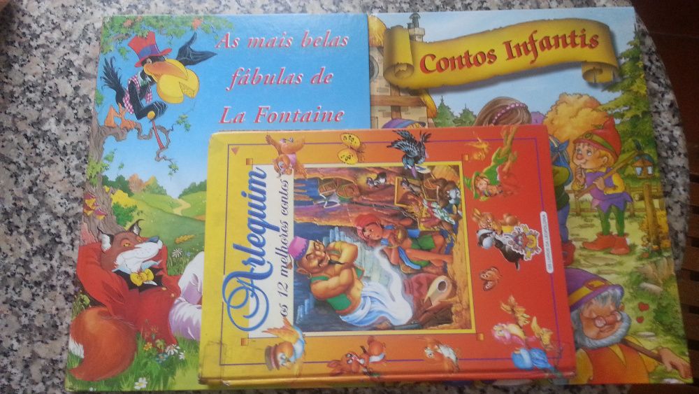 Livros juvenis de contos tradicionais e fábulas