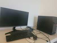 PC Torre + Monitor Samsung 24'' + 2 Teclados + Rato