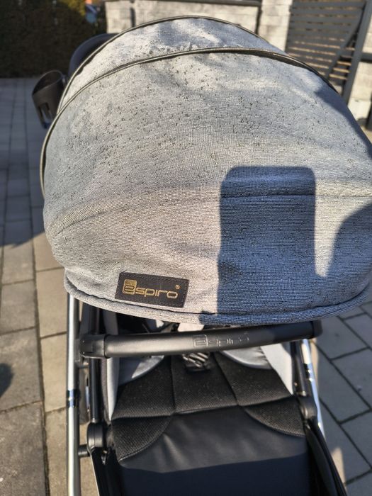 Espiro Next Wózek Głęboko-Spacerowy Limited kolor Gold Shadow