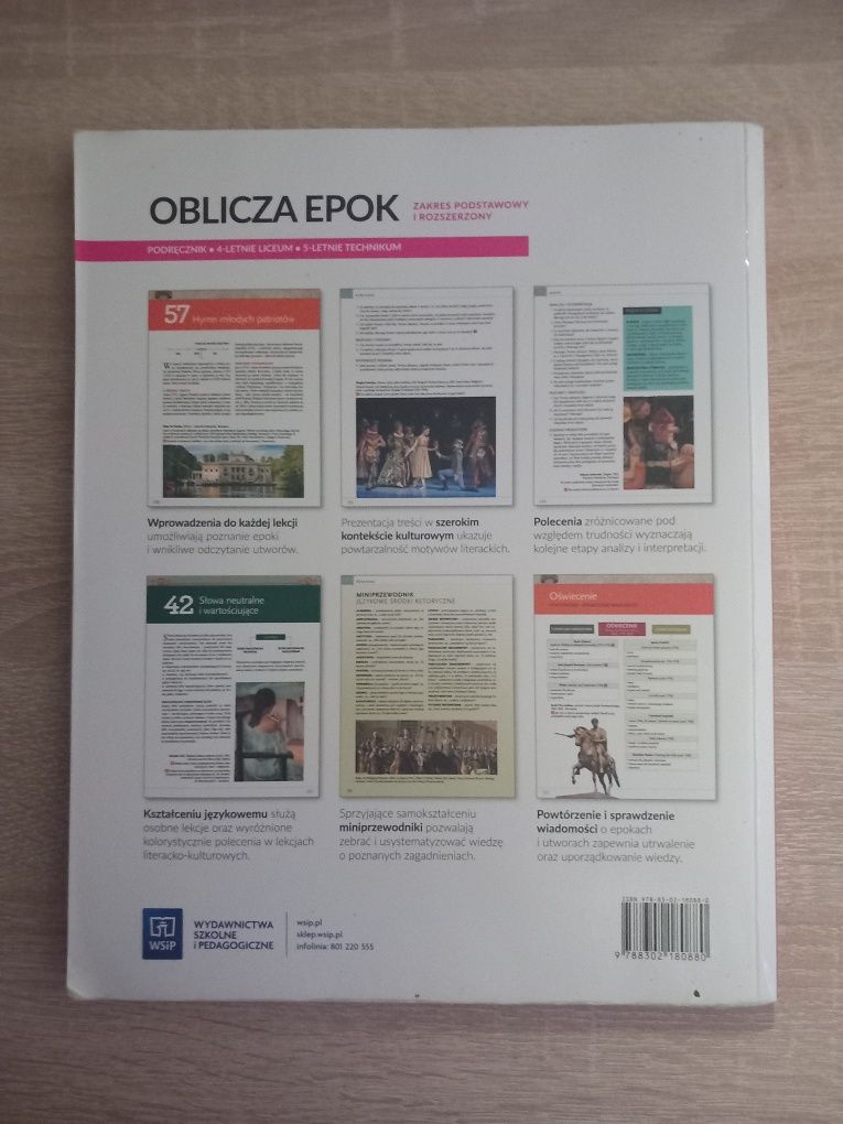 Język Polski Oblicza Epok