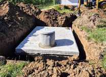 Betonowe SZAMBA zbiorniki na DESZCZÓWKĘ z WYKOPEM Wiązowna
