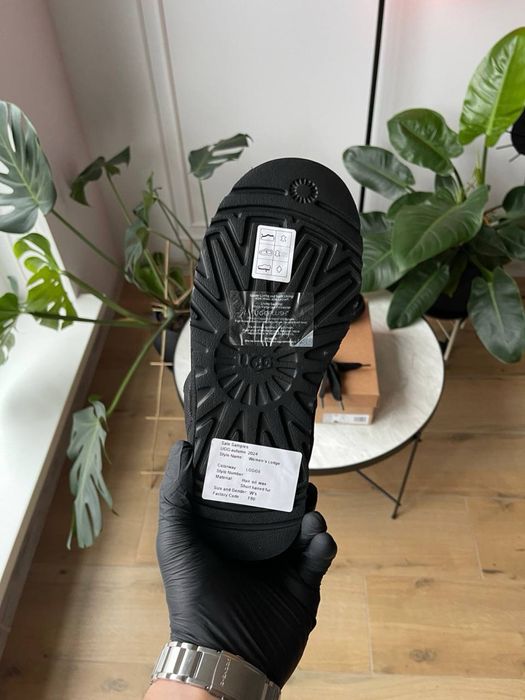 Зимові Жіночі Ugg Lowmel Sneaker Black натуральна замша та очвина