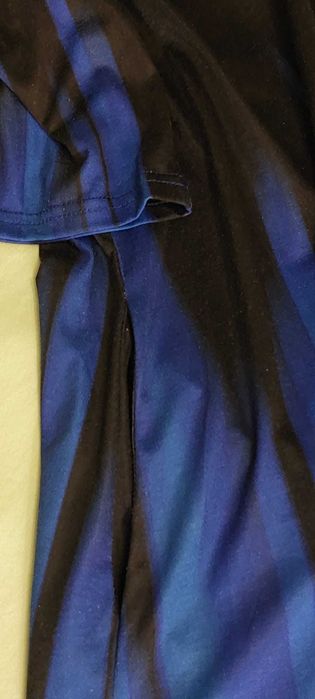 Niebieska zwiewna sukienka dla Pań rozmiar 46