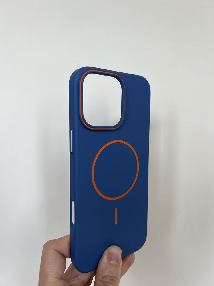 Ultrathin Simple Magsafe/Чохол/Чехол для iPhone 16 pro max Синій