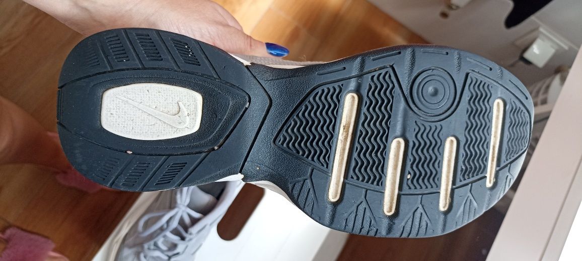Skórzane szare adidasy Nike rozmiar 36,5