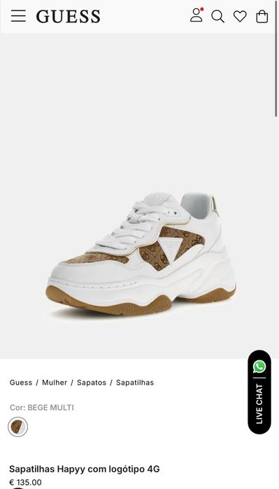 Tenis Novos Guess Tamanho 38