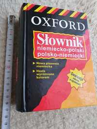 Słownik polsko niemiecki niemiecki polski Oxford