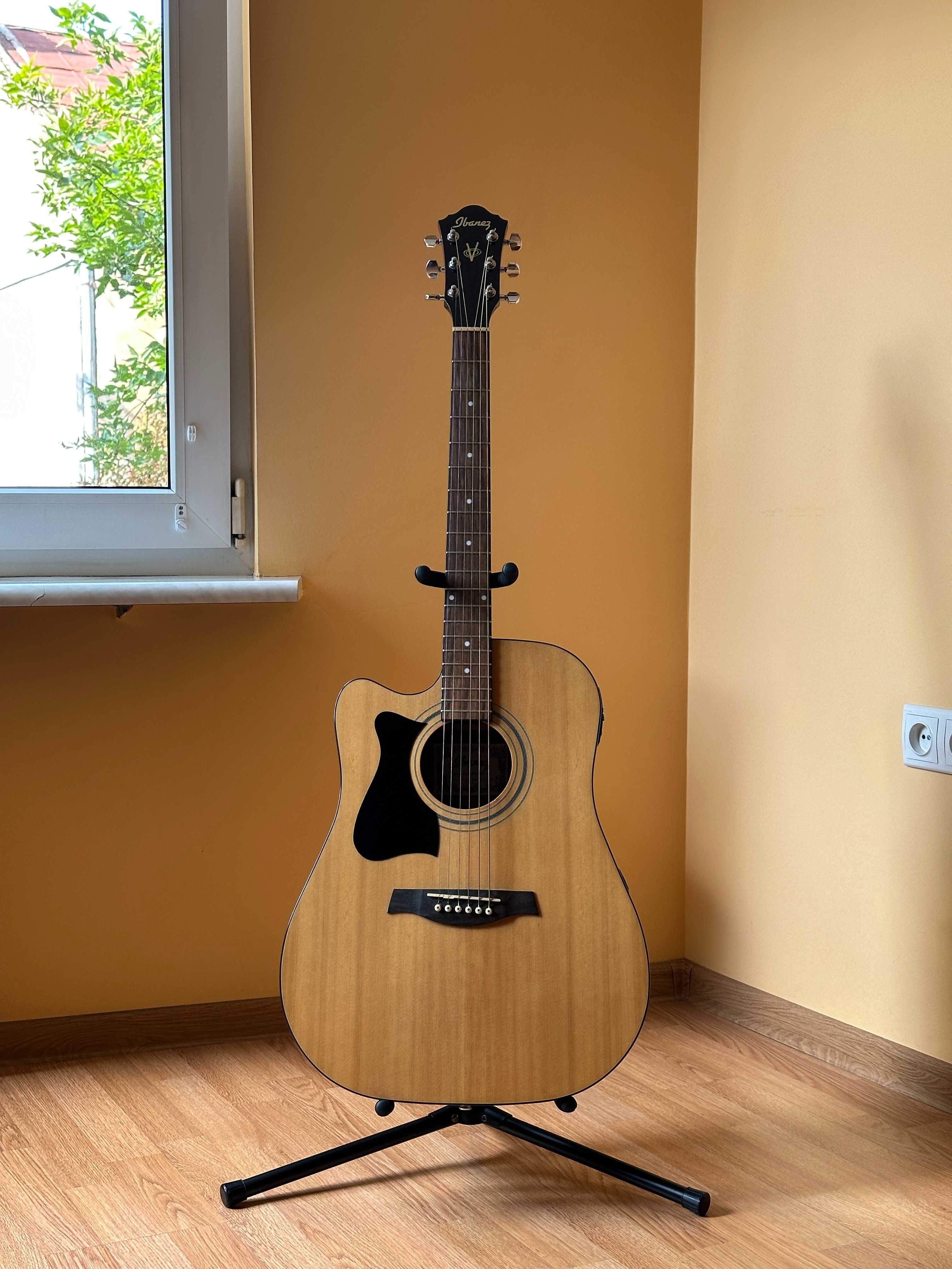 Елетроакустична лівостороння гітара Ibanez V72LECE-NT