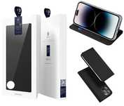 Case Skórzane Etui Z Klapką Do Iphone 15 Pro Max