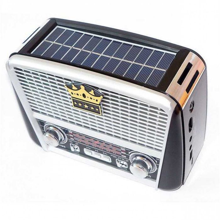 Портативный радиоприёмник Golon RX-455S + Bluetooth солнечная панель