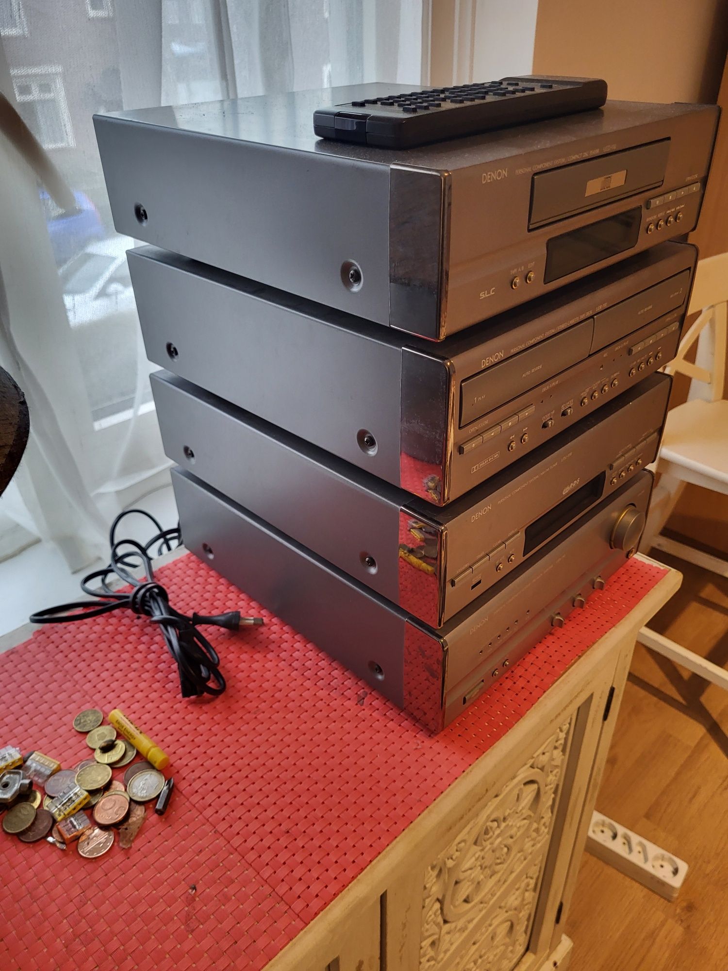 Denon wieża UPA-110 4 elementy,