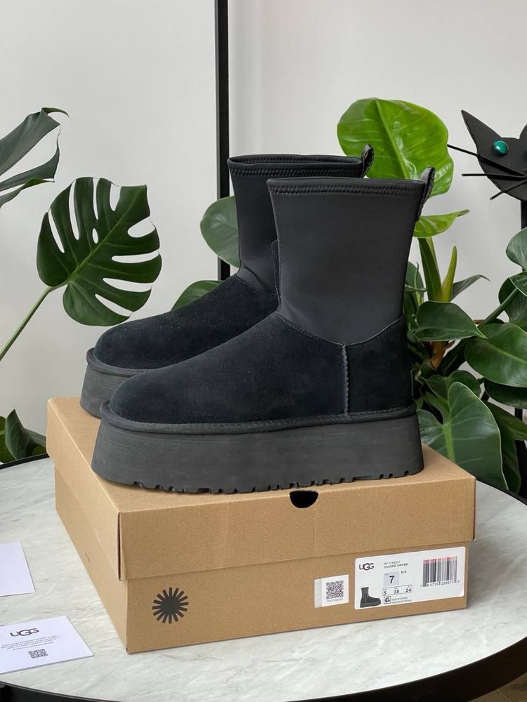 БЕЗ ПЕРЕДОПЛАТ‼️ Зимові жиночі UGG Classic Mini Dipper угі міні діпер