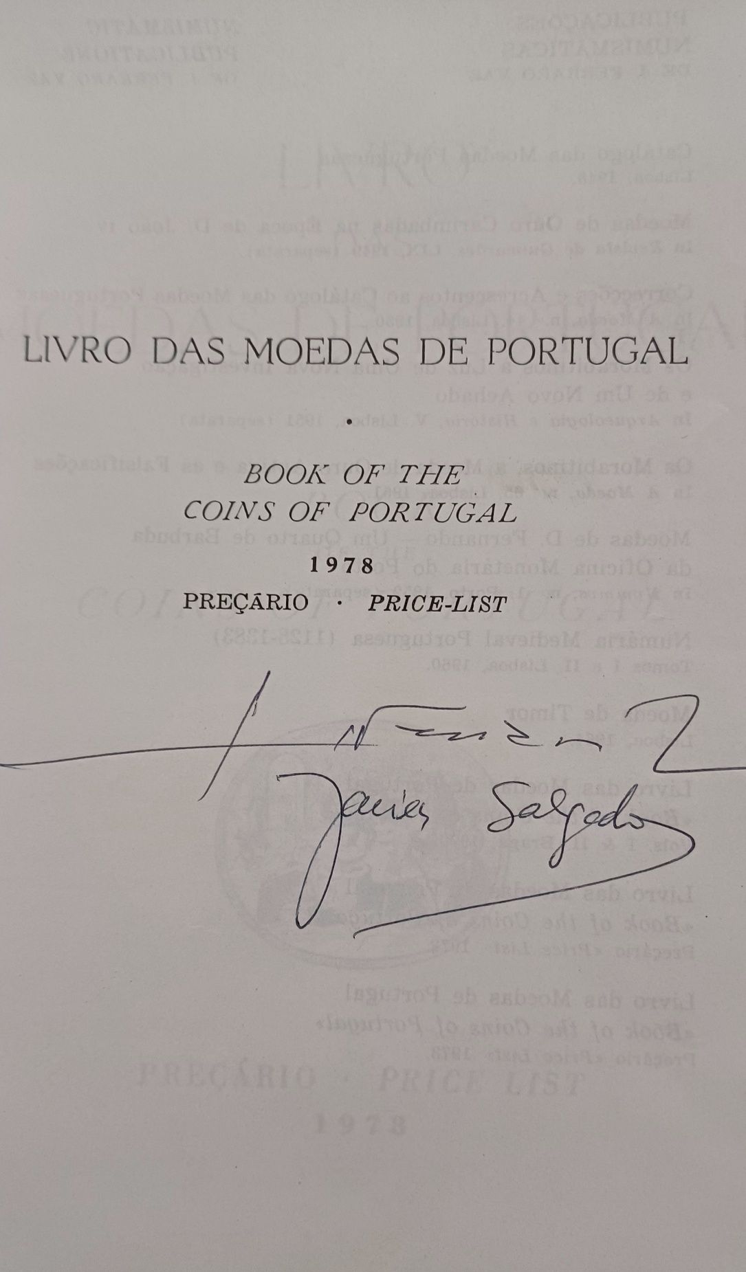 Moedas Vários Livros