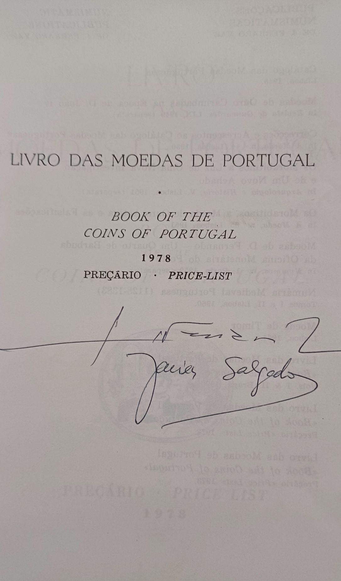 Moedas Vários Livros