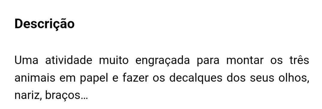 Cria os teus animais artigo único