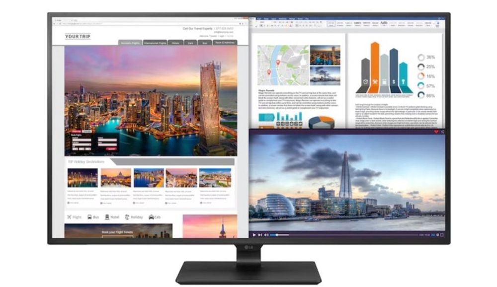 LG 43" Monitor, IPS, 4K! Okazja