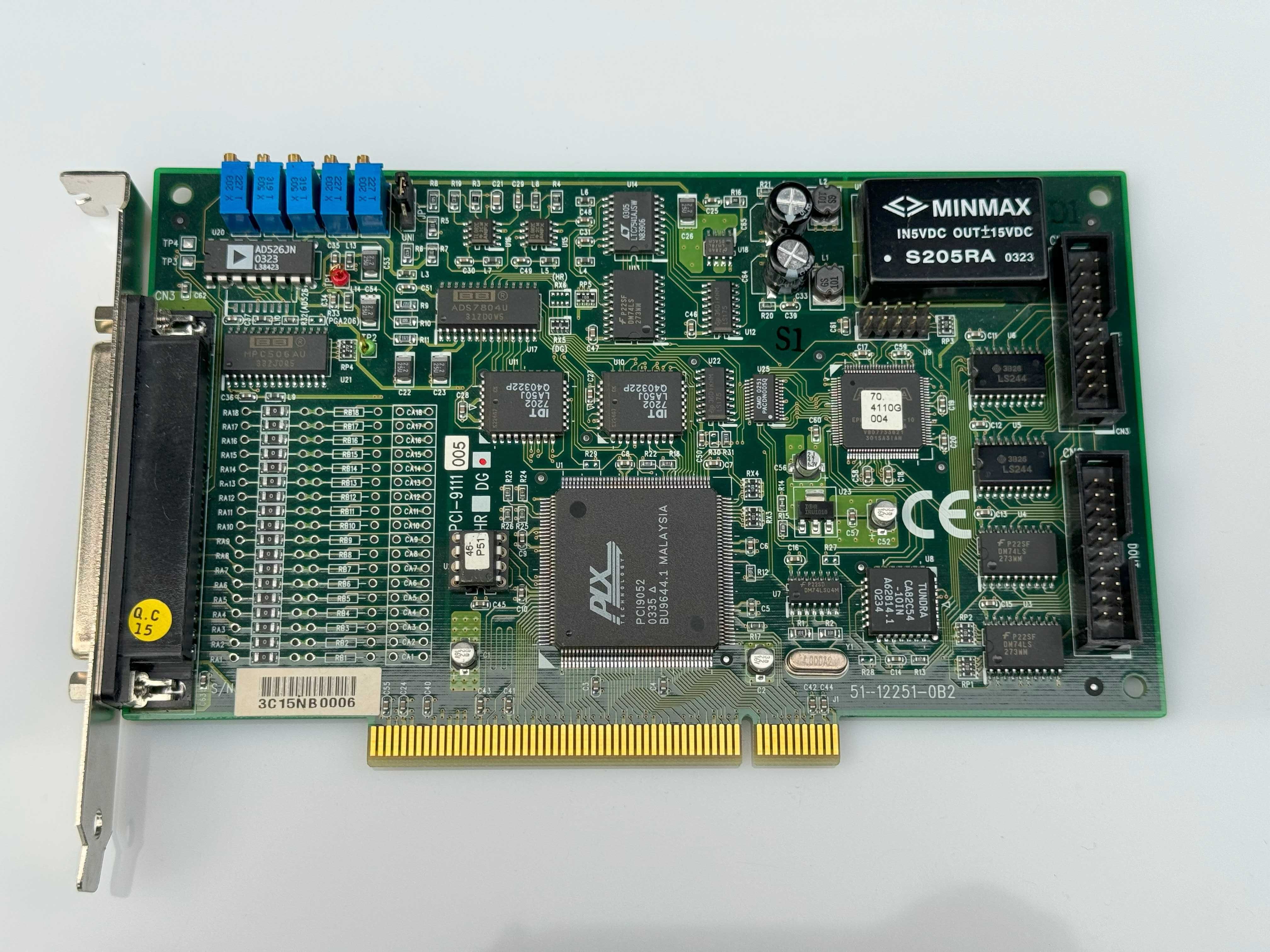 Karta interfejs ADLINK PCI-9111 DG DAQ 16 kanałów 12-Bit 100 kS/s