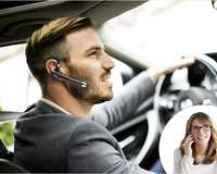Słuchawka Mikrofon Bluetooth Dla Kierowcy ZESTAW Etui Słuchawka Kabel