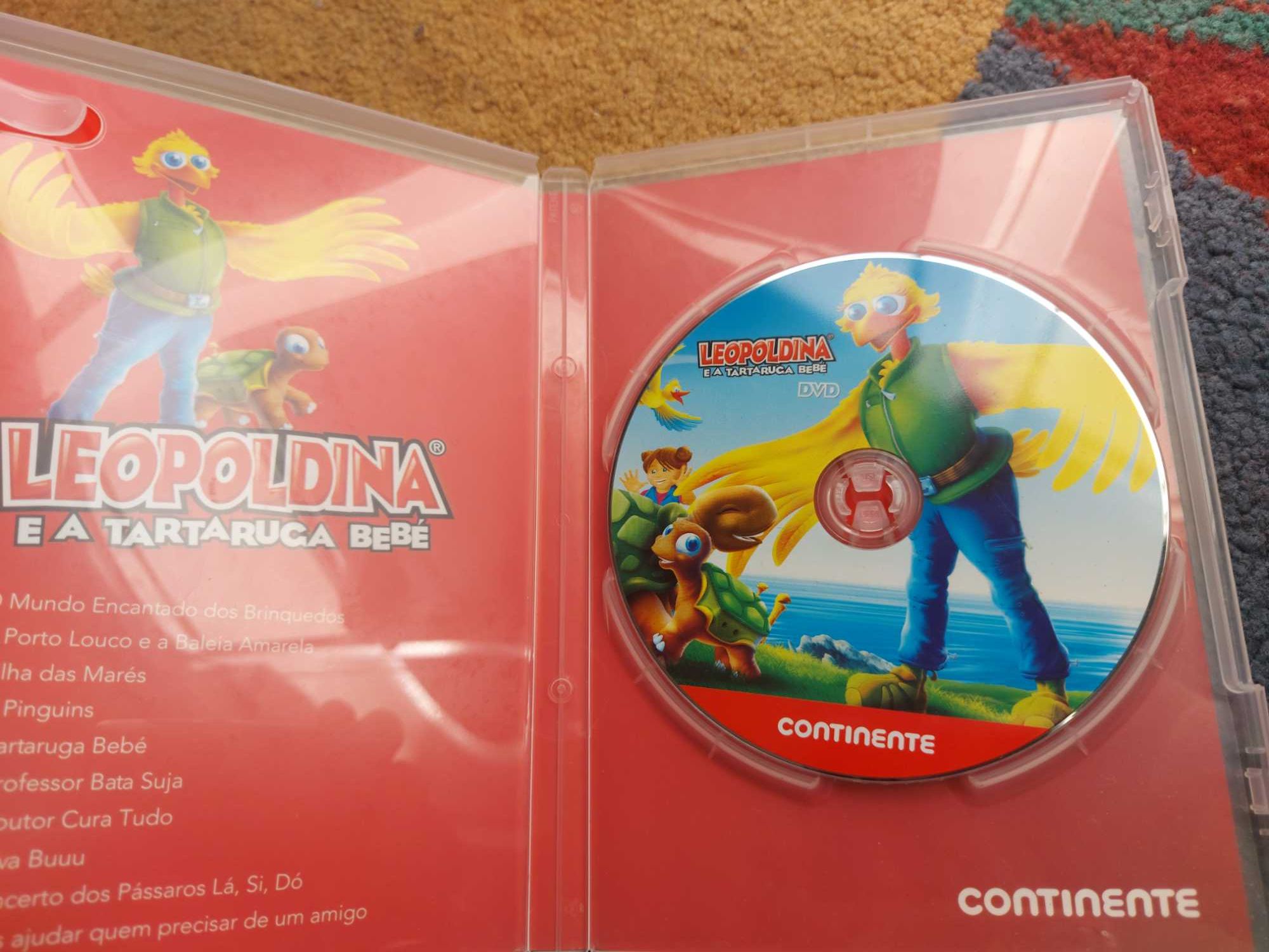 Dvd leopoldina e a tartaruga bebé novo