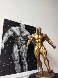 Jay Cutler Mr Olympia figurka 34cm z podstawką - Czarne złoto