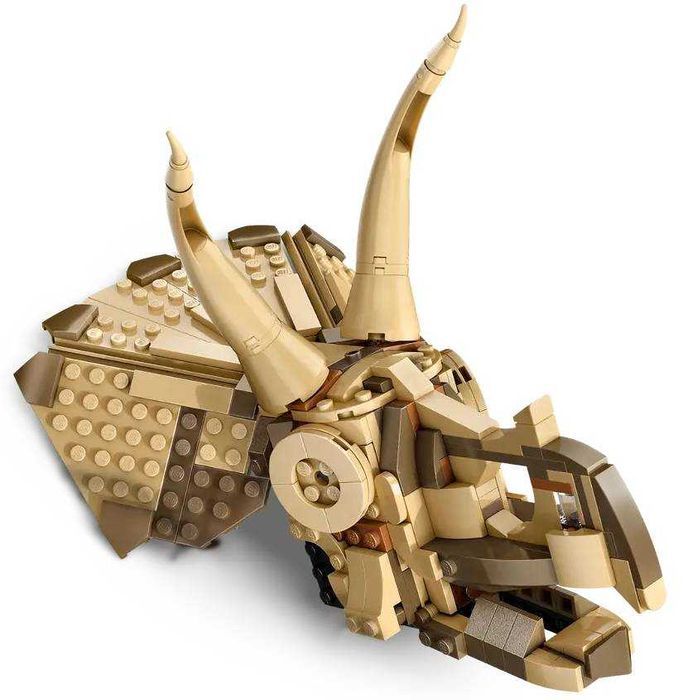 76969  lego jurassic world  szkielety dinozaurów czaszka triceratopsa;