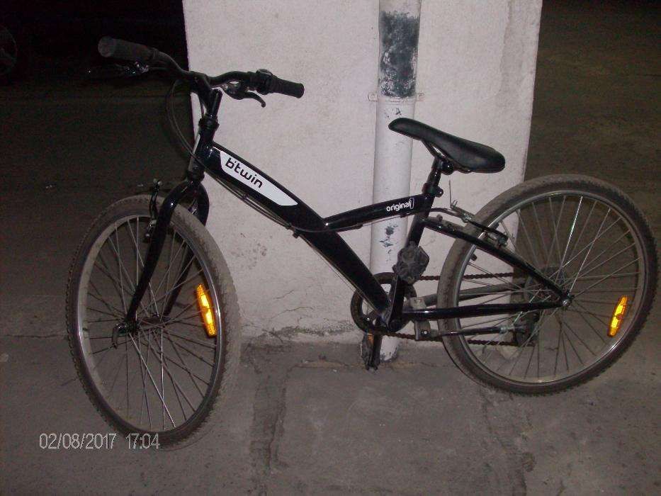 Bicicleta Btwin Preta Roda 24 Nova