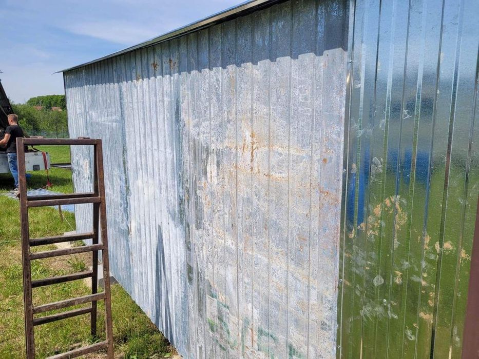 blaszak 3x5 garaż blaszany z montażem