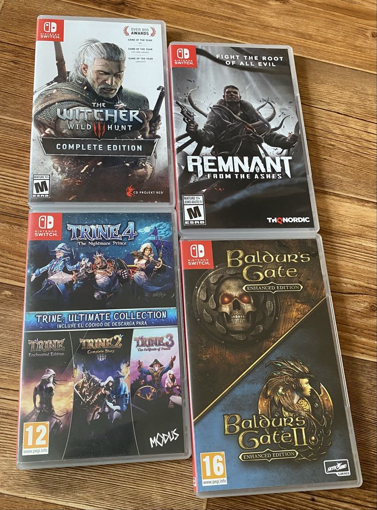 Nintendo Switch: Witcher, Baldur’s Gate, Metroid, Mario, Fatal Frame