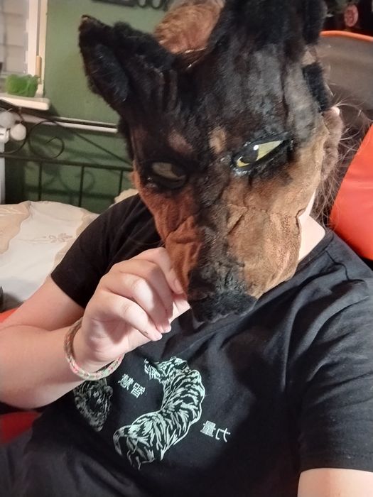 Therian Maska Cosplay Przebranie Halloween