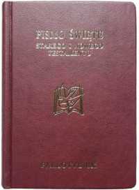 Biblia Pielgrzyma oprawa ekologiczna, panigatory - praca zbiorowa