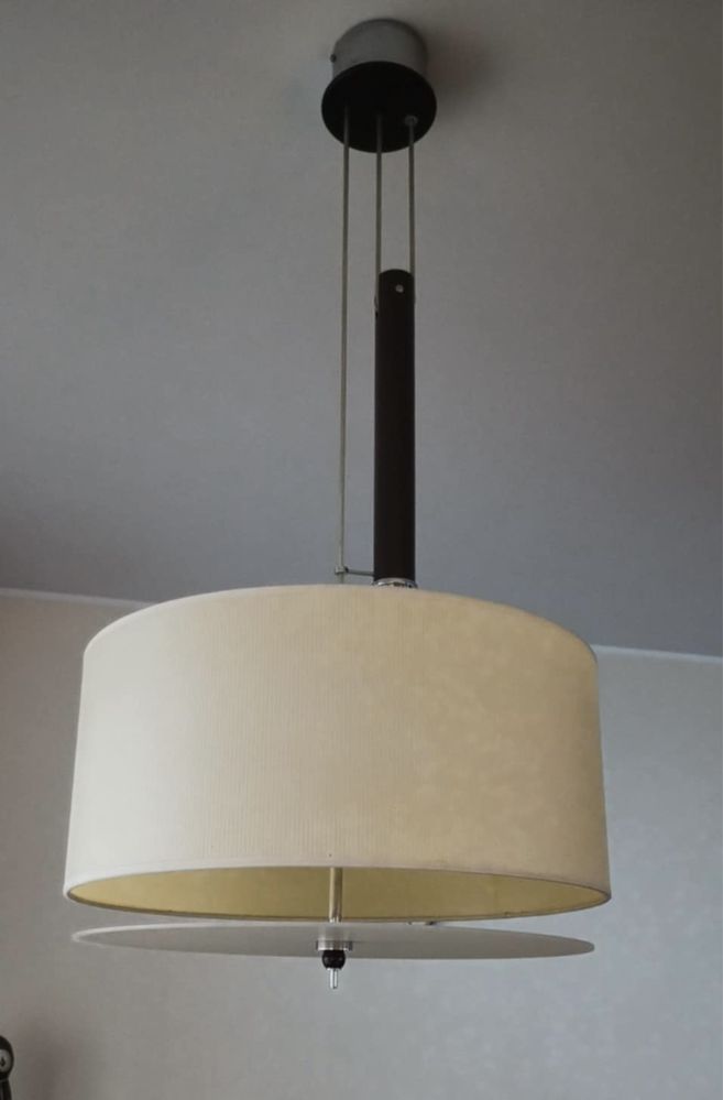 Zestaw 3 lamp do salonu, jedna podwójna i dwie pojedyncze