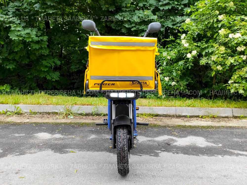 Електровелосипед SPARTA PORTER (60v-800w) (синій, жовтий)