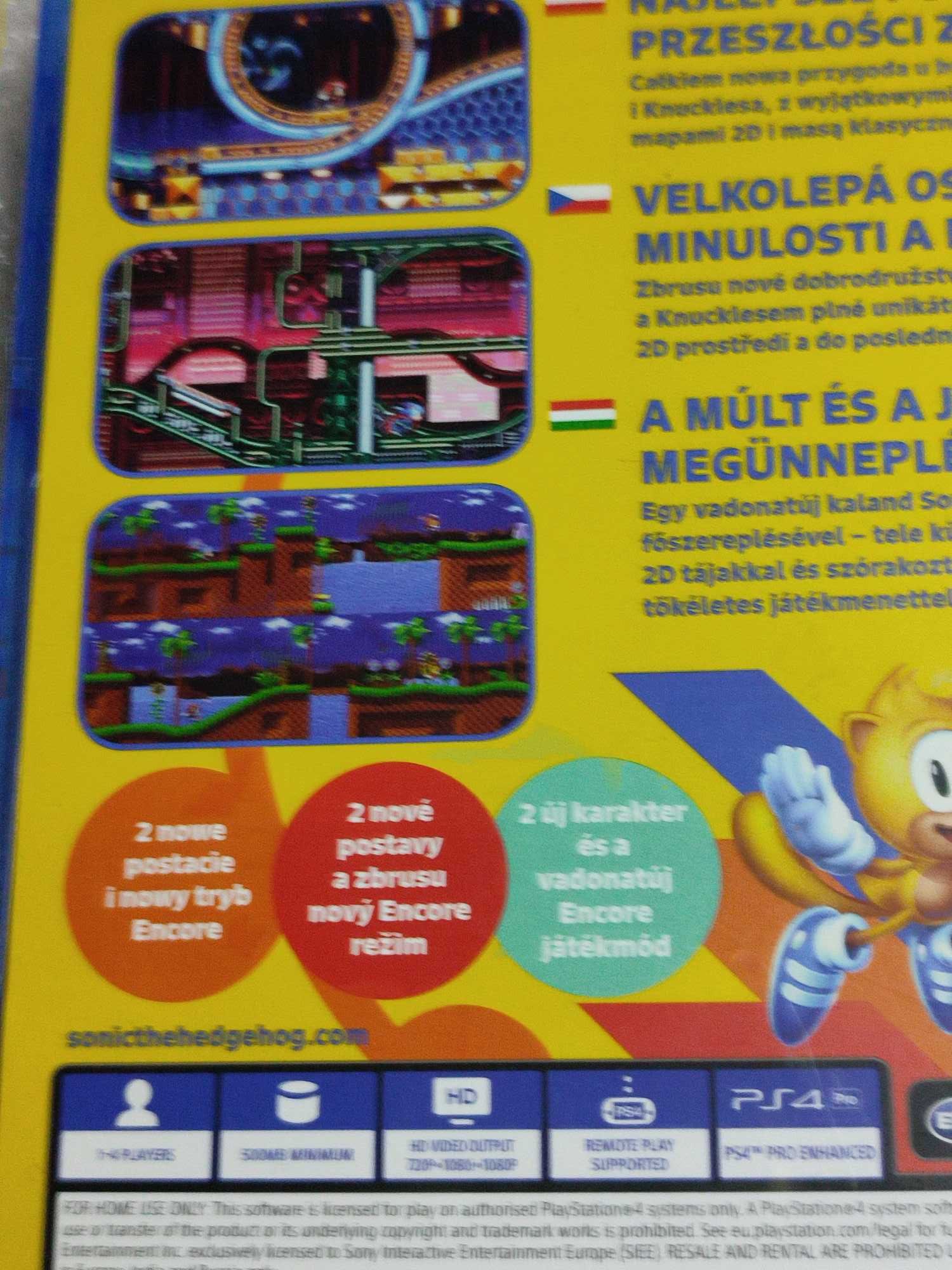 Sonic Mania Plus - PS4 PS5 - klasyk, duży wybór gier PlayStation