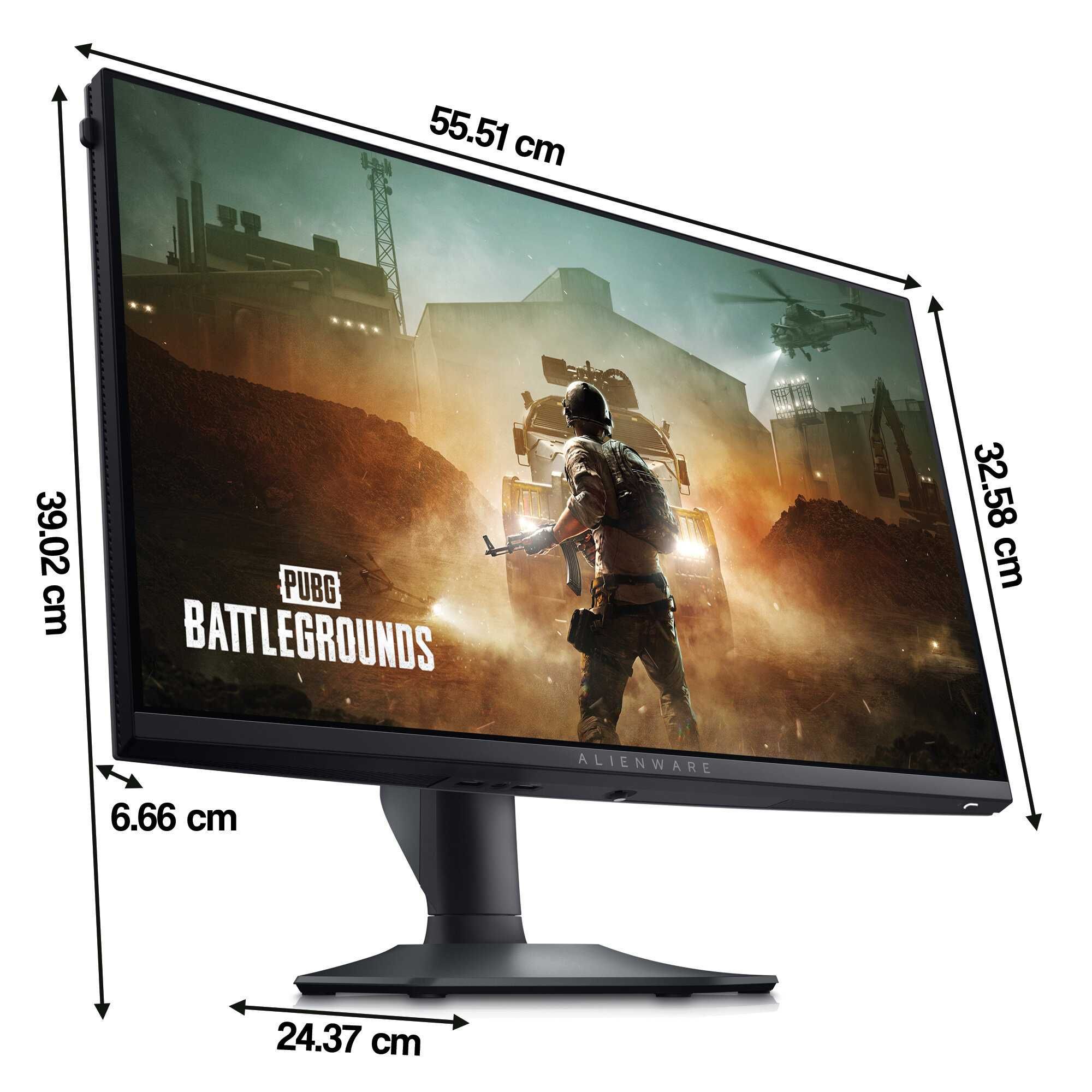 Monitor DELL Alienware AW2523HF 24.5" 1920x1080px IPS 360Hz 0.5 ms
