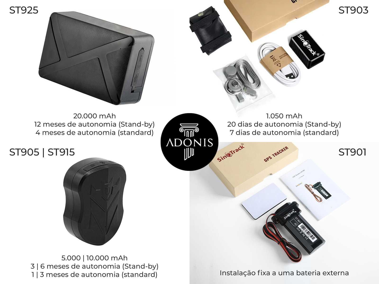 Localizador GPS Sinotrack ST925 até 12 meses de Autonomia c microfone