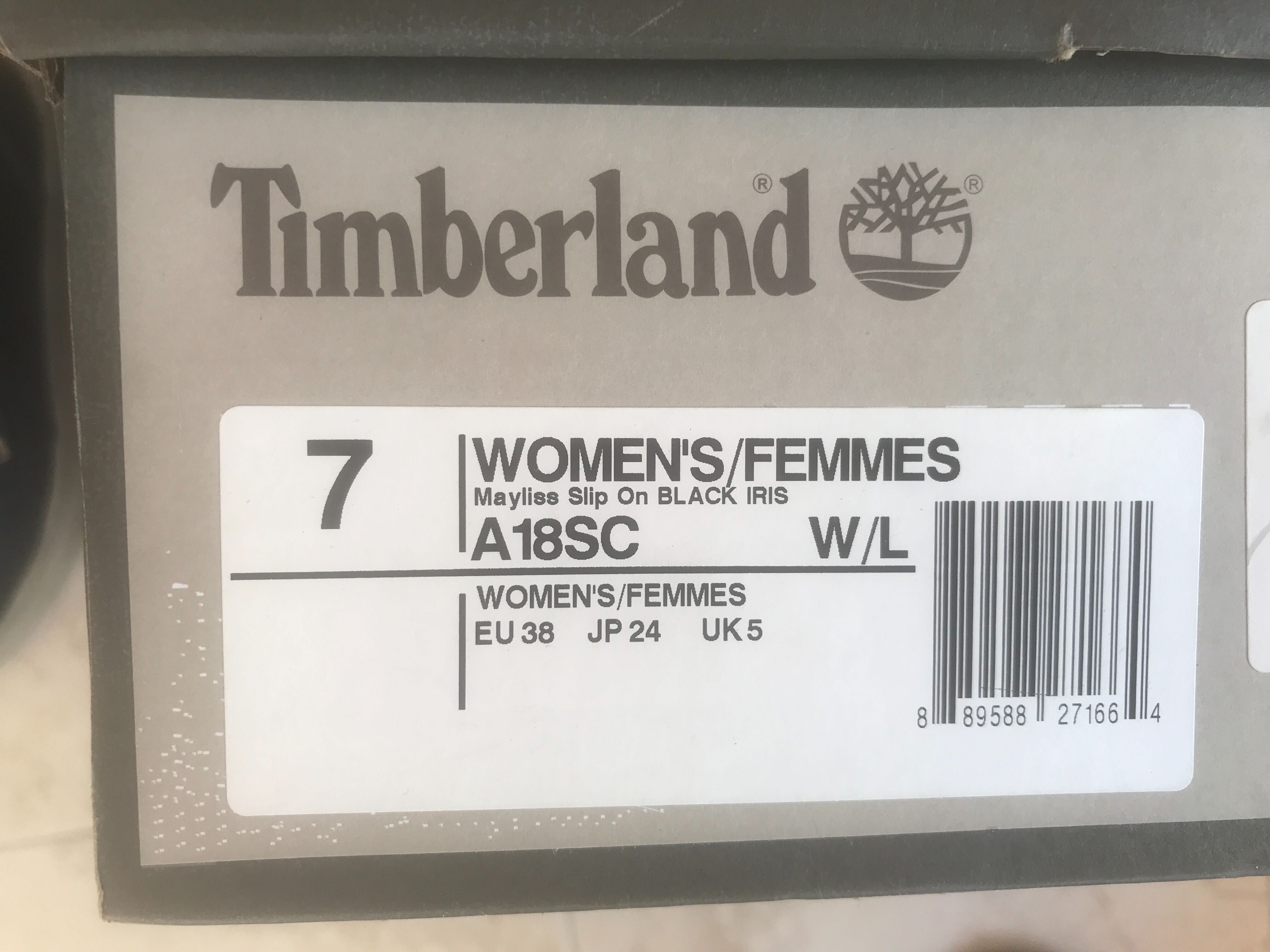 Осенние туфли Timberland, р.37,5-38